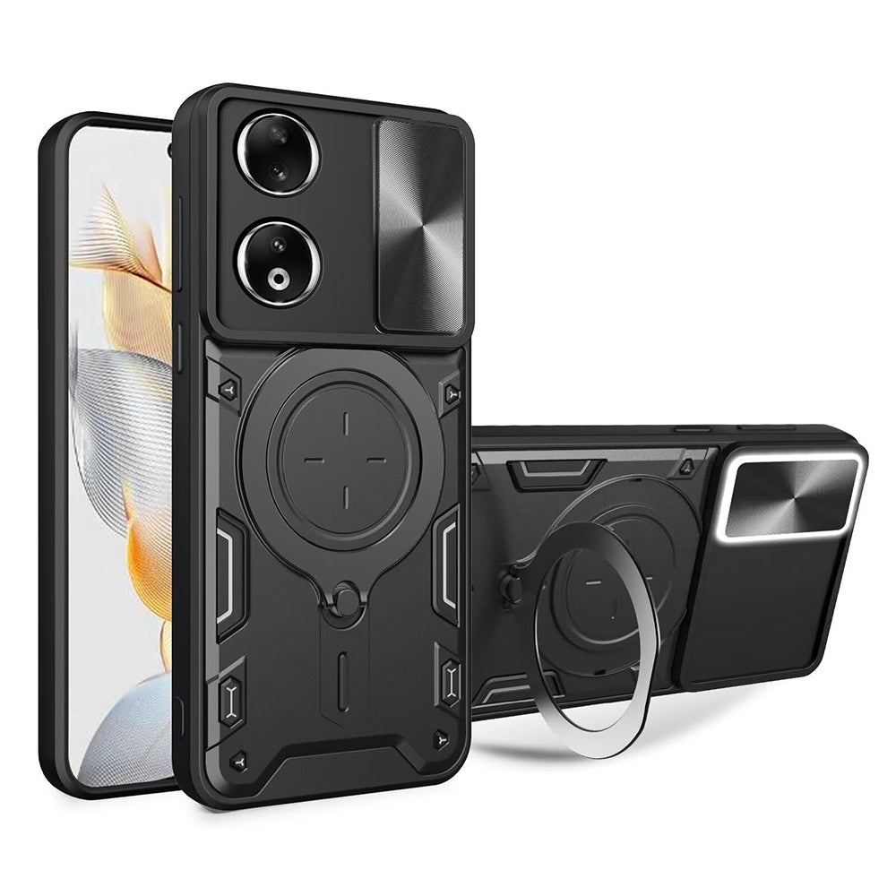 Калъф за Honor X7b 5G / 90 Smart / X7b 4G, Techsuit, CamGuard Pro, Черен