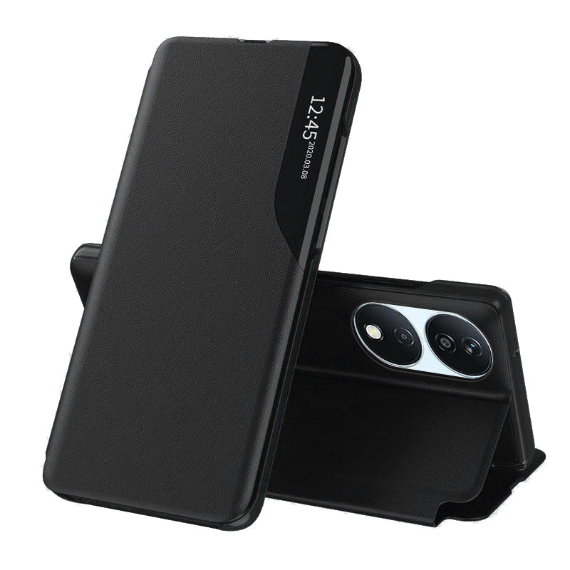 Калъф за Honor X7b 5G / 90 Smart / X7b 4G, Techsuit, eFold, Черен