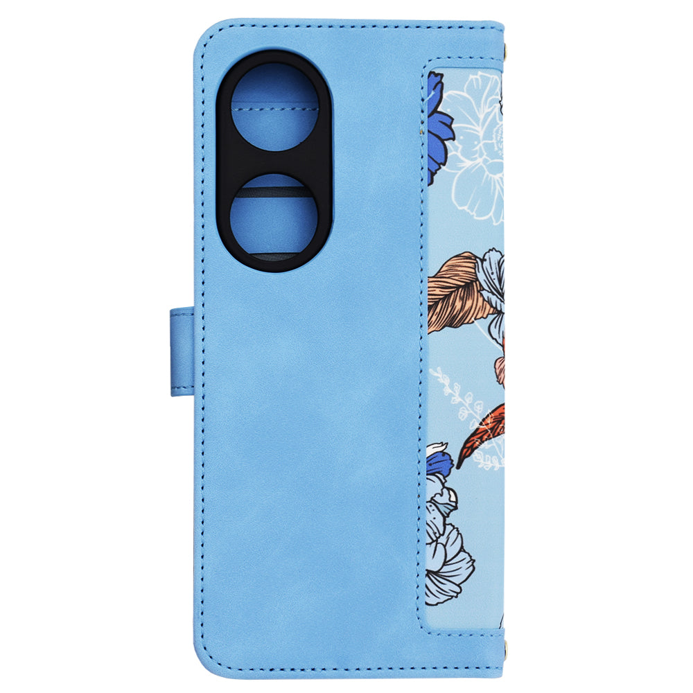 Калъф за Honor X7b 5G / 90 Smart / X7b 4G, Techsuit, FlipCraft, Син