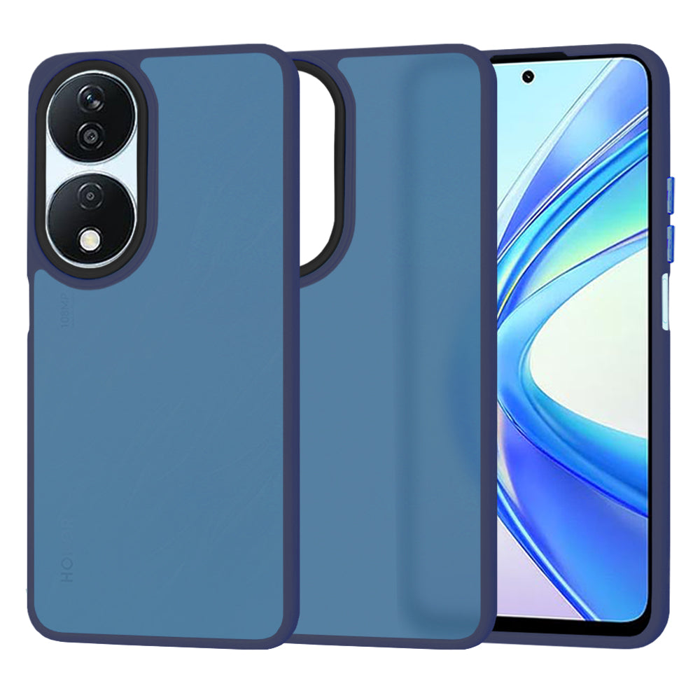 Калъф за Honor X7b 5G / 90 Smart / X7b 4G, Techsuit, HaloFrost, Тъмносин