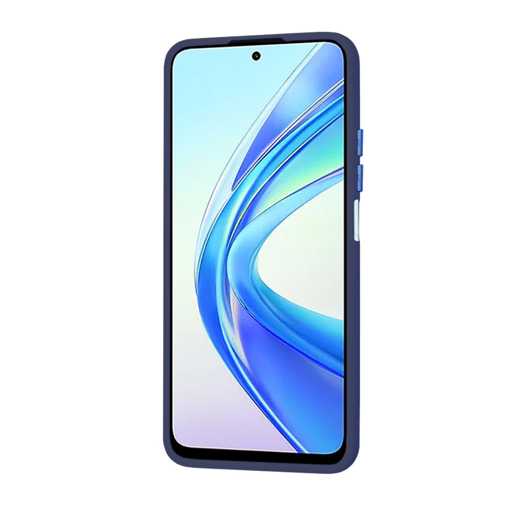 Калъф за Honor X7b 5G / 90 Smart / X7b 4G, Techsuit, HaloFrost, Тъмносин