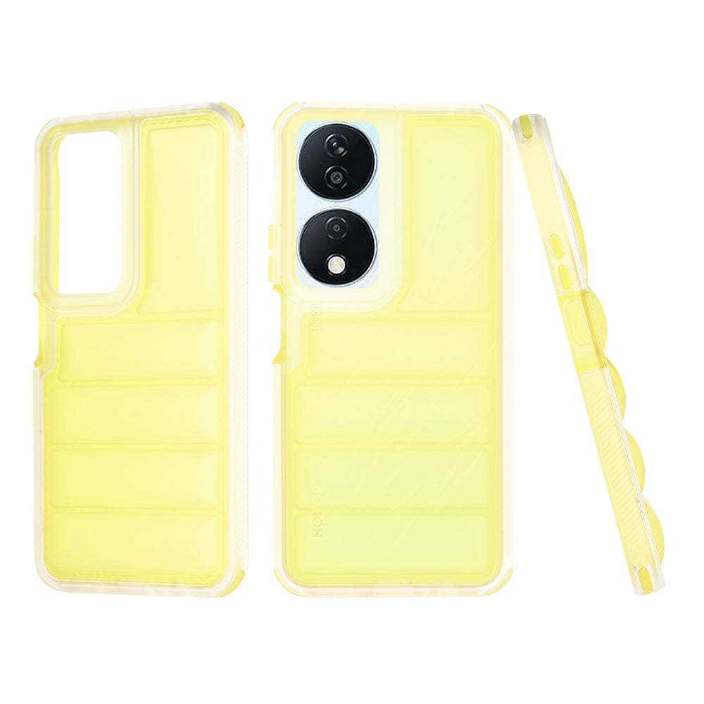 Калъф за Honor X7b 5G / 90 Smart / X7b 4G, Techsuit, Wave Shield, Жълт