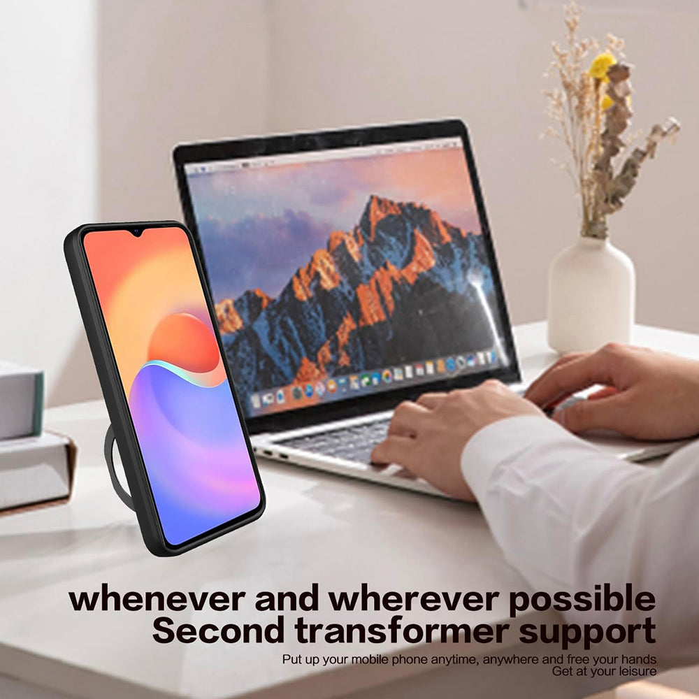 Калъф за Honor X7c / 200 Smart, Techsuit, CamGuard Pro, Черен