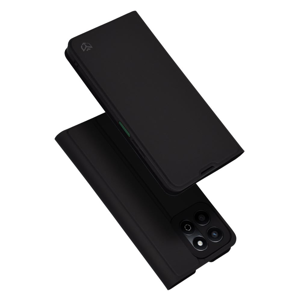 Калъф за Honor X7c / 200 Smart, Techsuit, Magskin Book, Черен