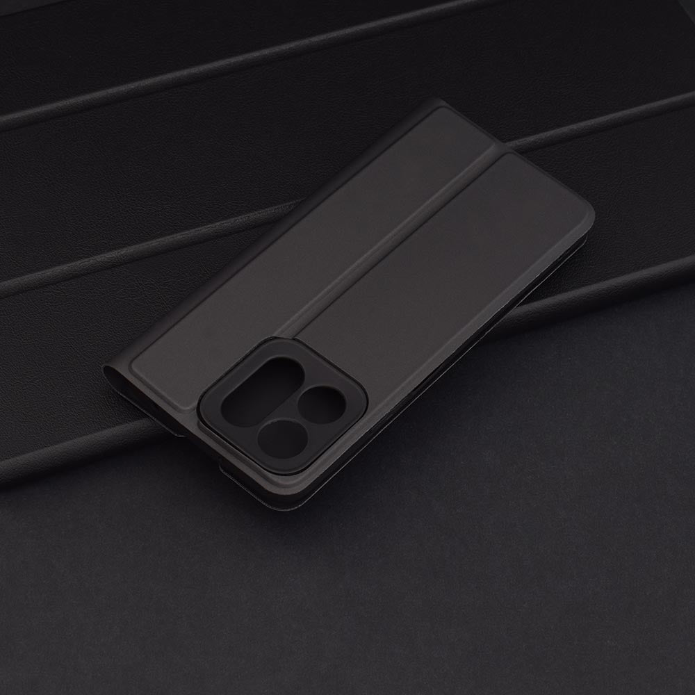 Калъф за Honor X7c / 200 Smart, Techsuit, Magskin Book, Черен