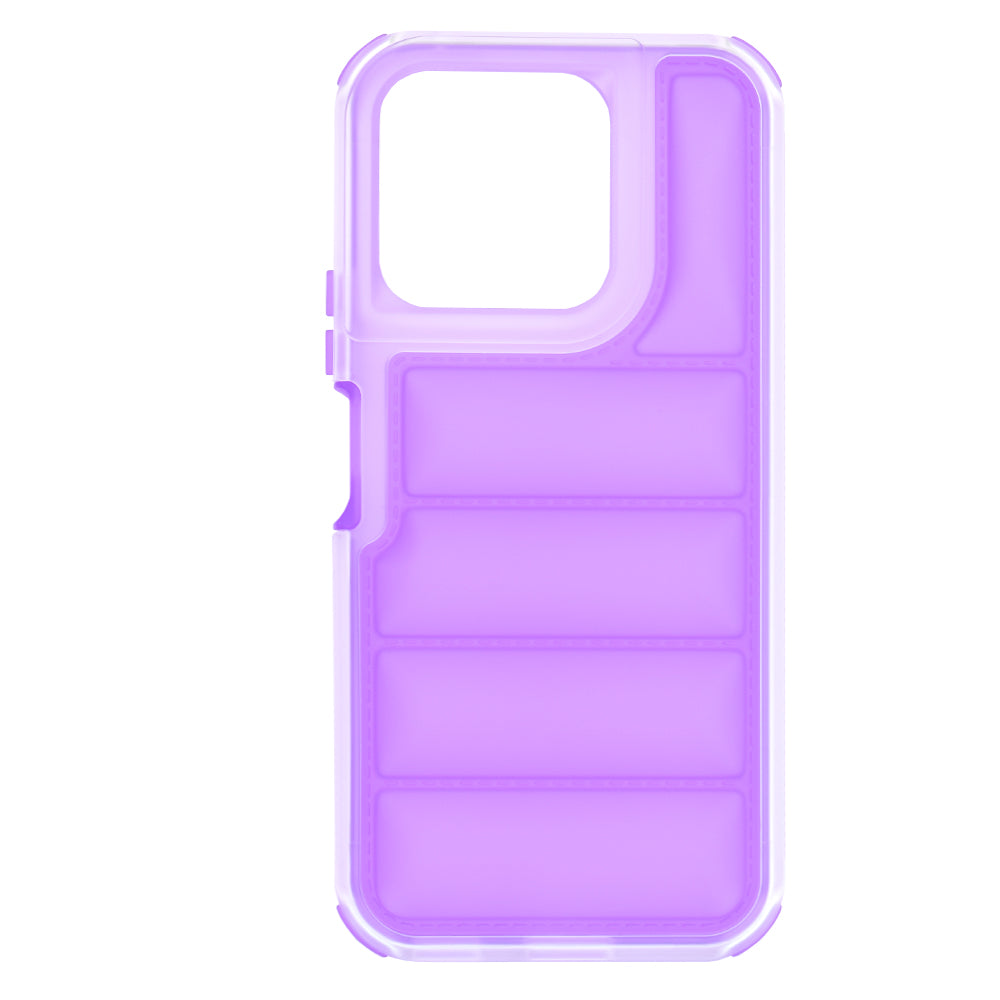 Калъф за Honor X8b, Techsuit, Wave Shield, лилав