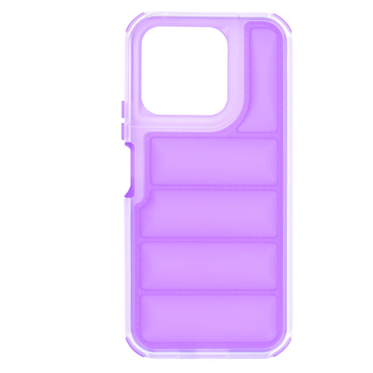 Калъф за Honor X8b, Techsuit, Wave Shield, лилав