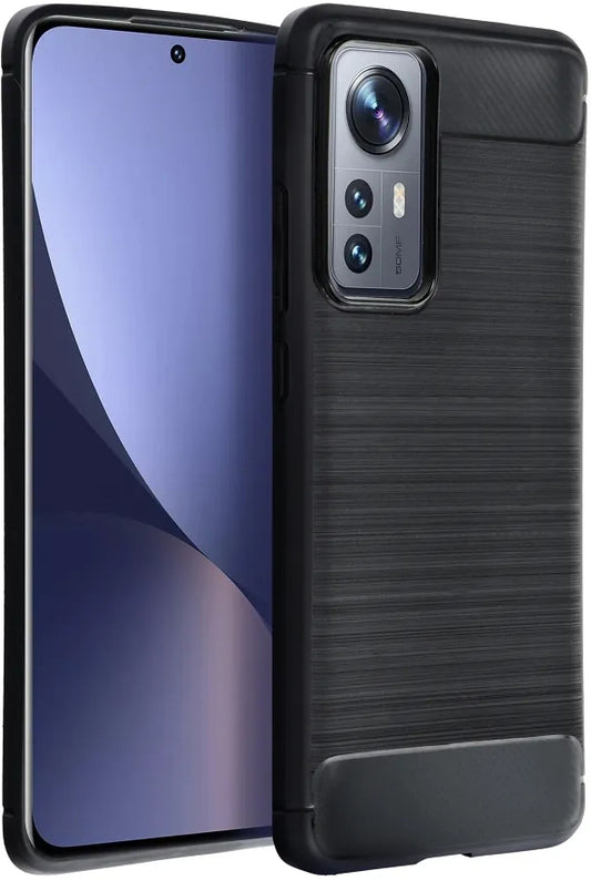 Калъф за Honor X8c, OEM, Карбон, Черен