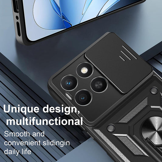 Калъф за Honor X8c, Techsuit, CamShield, Зелен