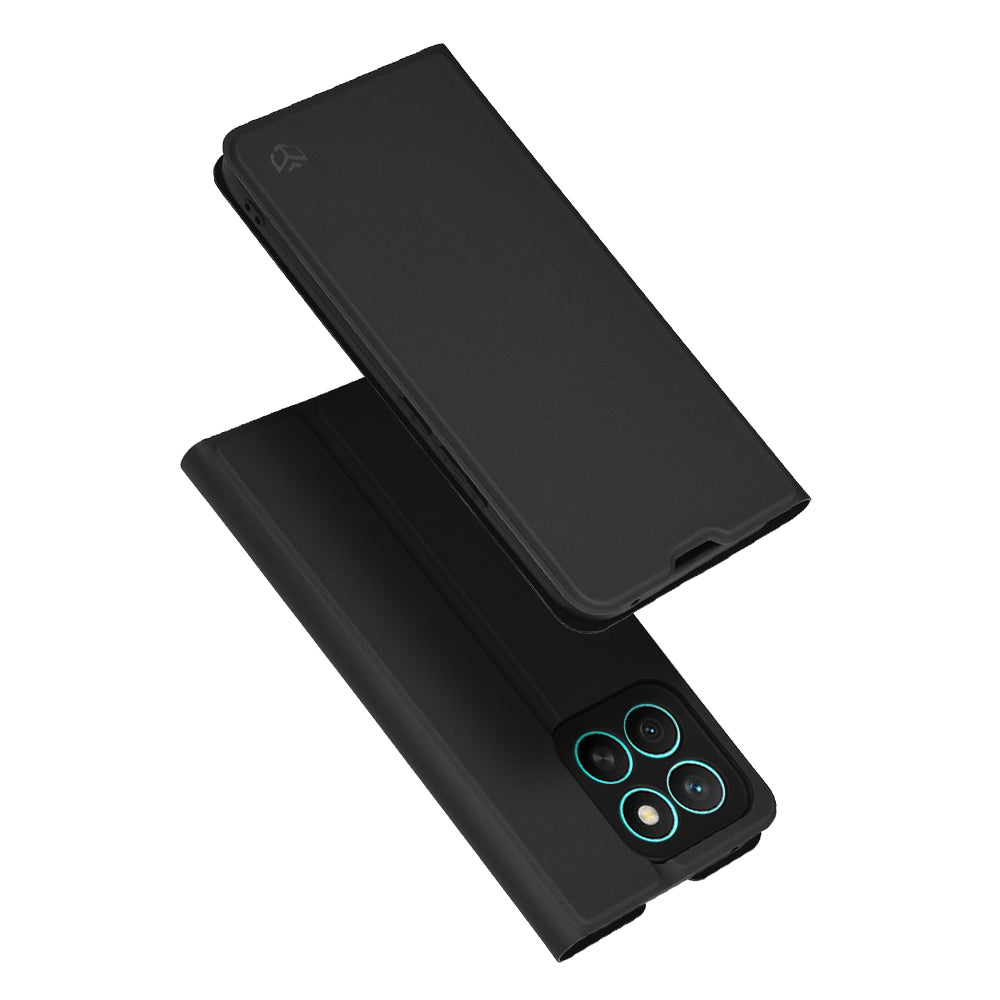 Калъф за Honor X8c, Techsuit, Magskin Book, Черен