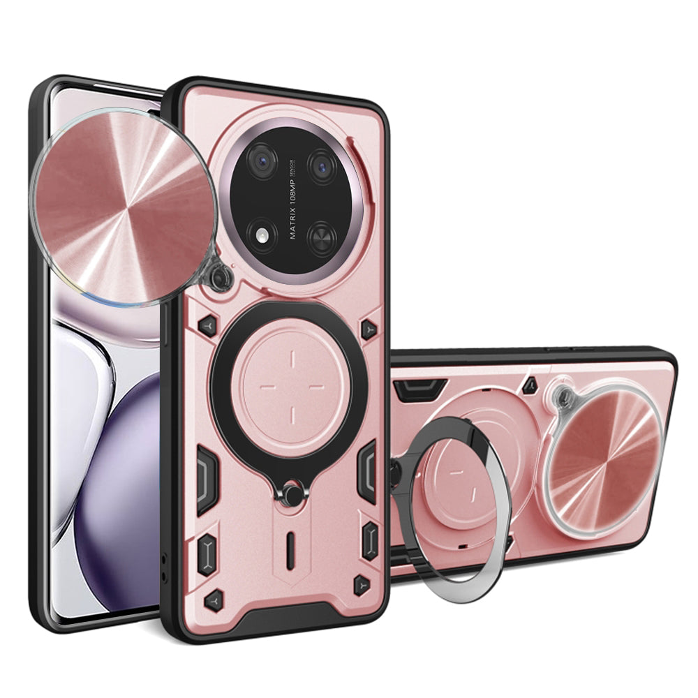 Калъф за Honor X9c / Magic7 Lite, Techsuit, CamGuard Pro, Розово злато