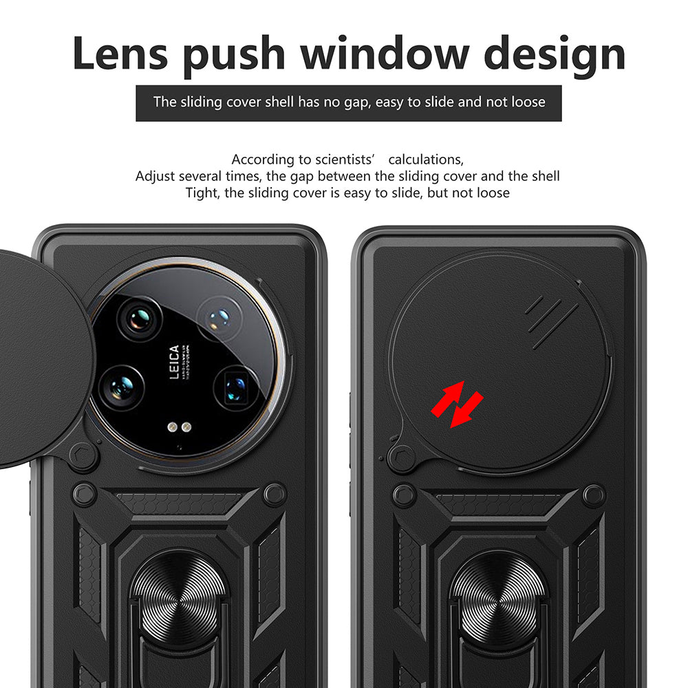 Калъф за Honor X9c / Magic7 Lite, Techsuit, CamShield, Черен
