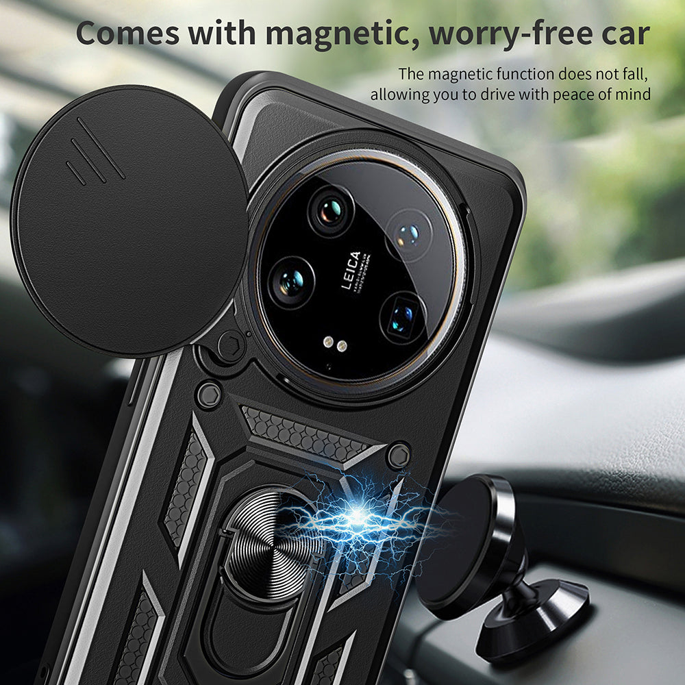 Калъф за Honor X9c / Magic7 Lite, Techsuit, CamShield, Черен