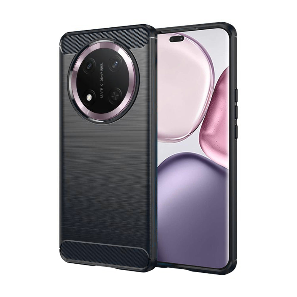 Калъф за Honor X9c / Magic7 Lite, Techsuit, Карбон, Черен