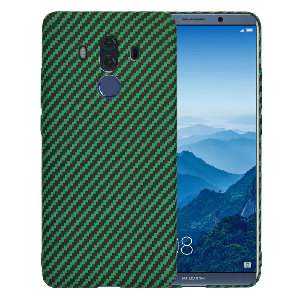 Калъф за Huawei Mate 10 Pro, Techsuit, Carbonite FiberShell, Зелен