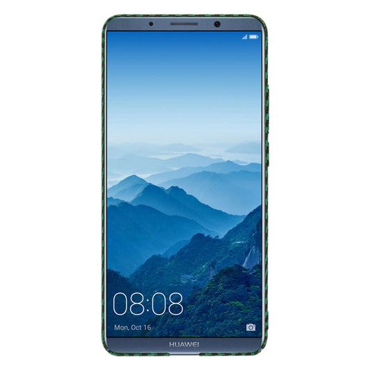 Калъф за Huawei Mate 10 Pro, Techsuit, Carbonite FiberShell, Зелен
