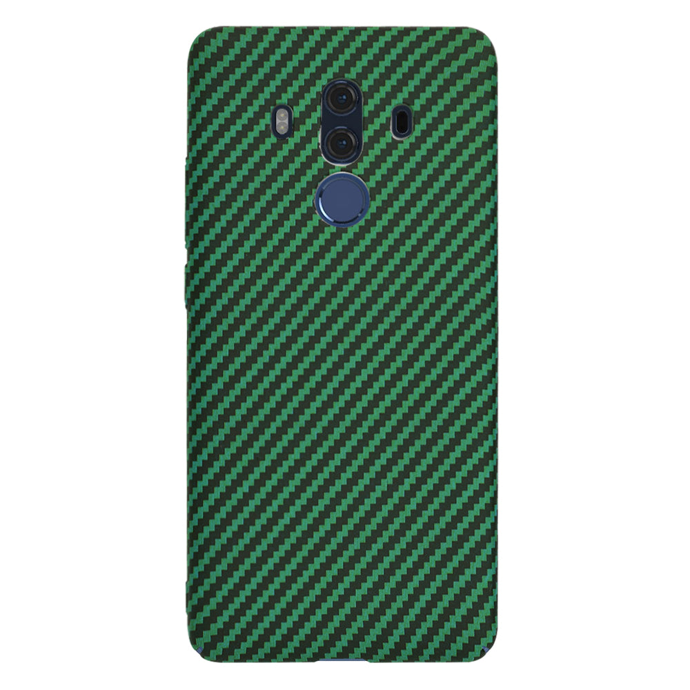 Калъф за Huawei Mate 10 Pro, Techsuit, Carbonite FiberShell, Зелен
