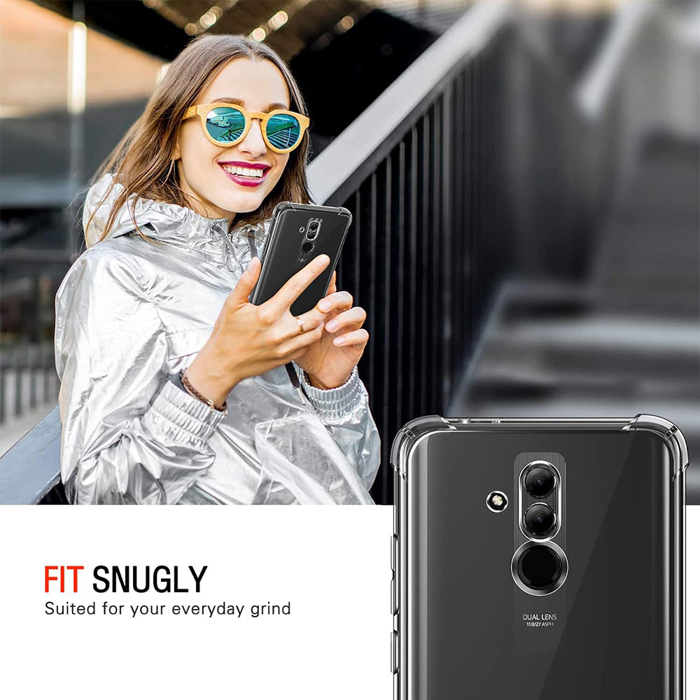 Калъф за Huawei Mate 20 Lite, Techsuit, Shockproof Clear, Прозрачен