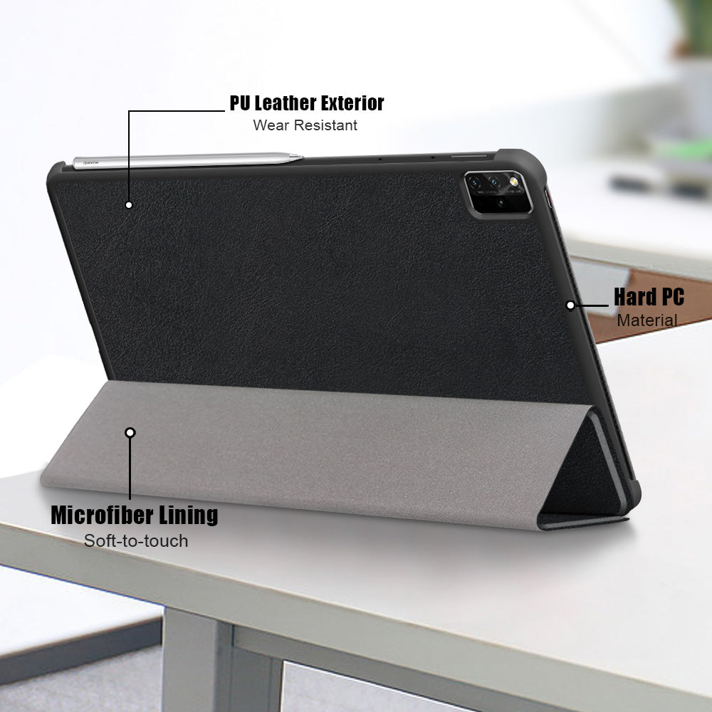 Калъф за Huawei MatePad Pro 12.6 (2021), Techsuit, FoldPro, Черен