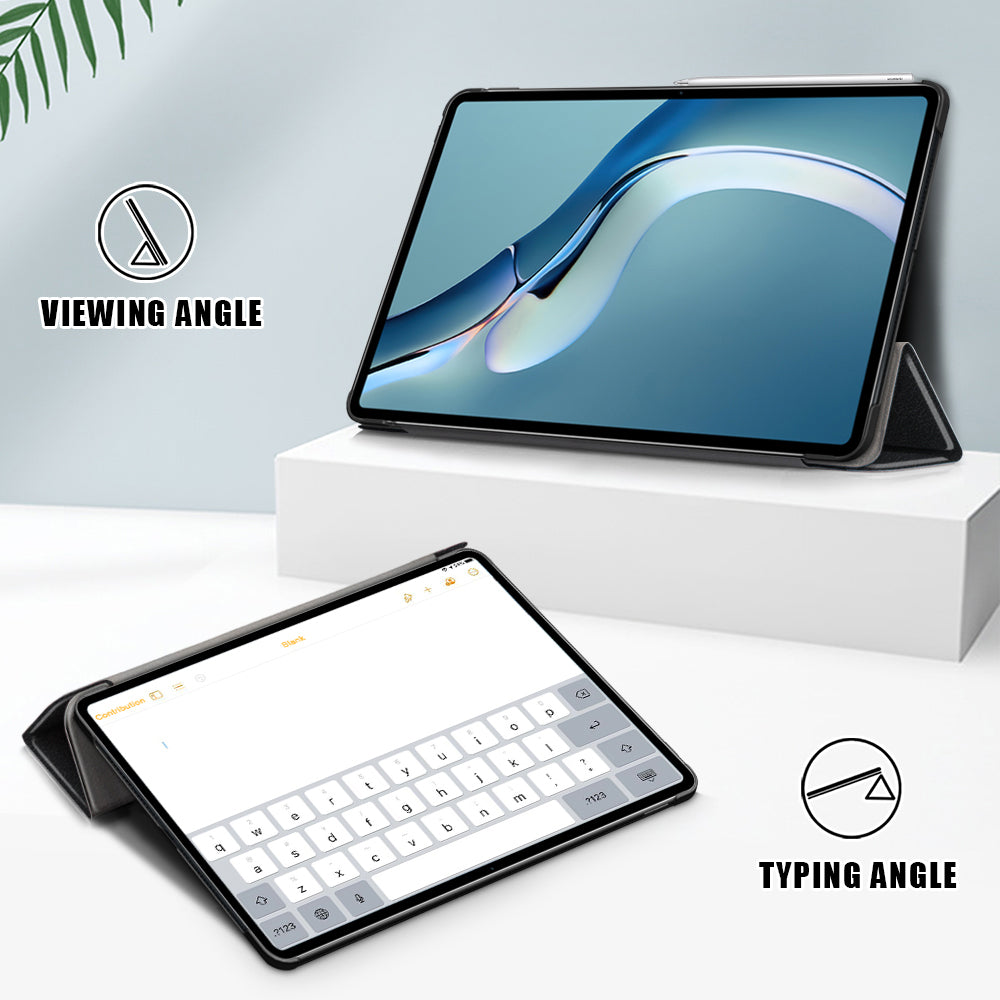 Калъф за Huawei MatePad Pro 12.6 (2021), Techsuit, FoldPro, Черен