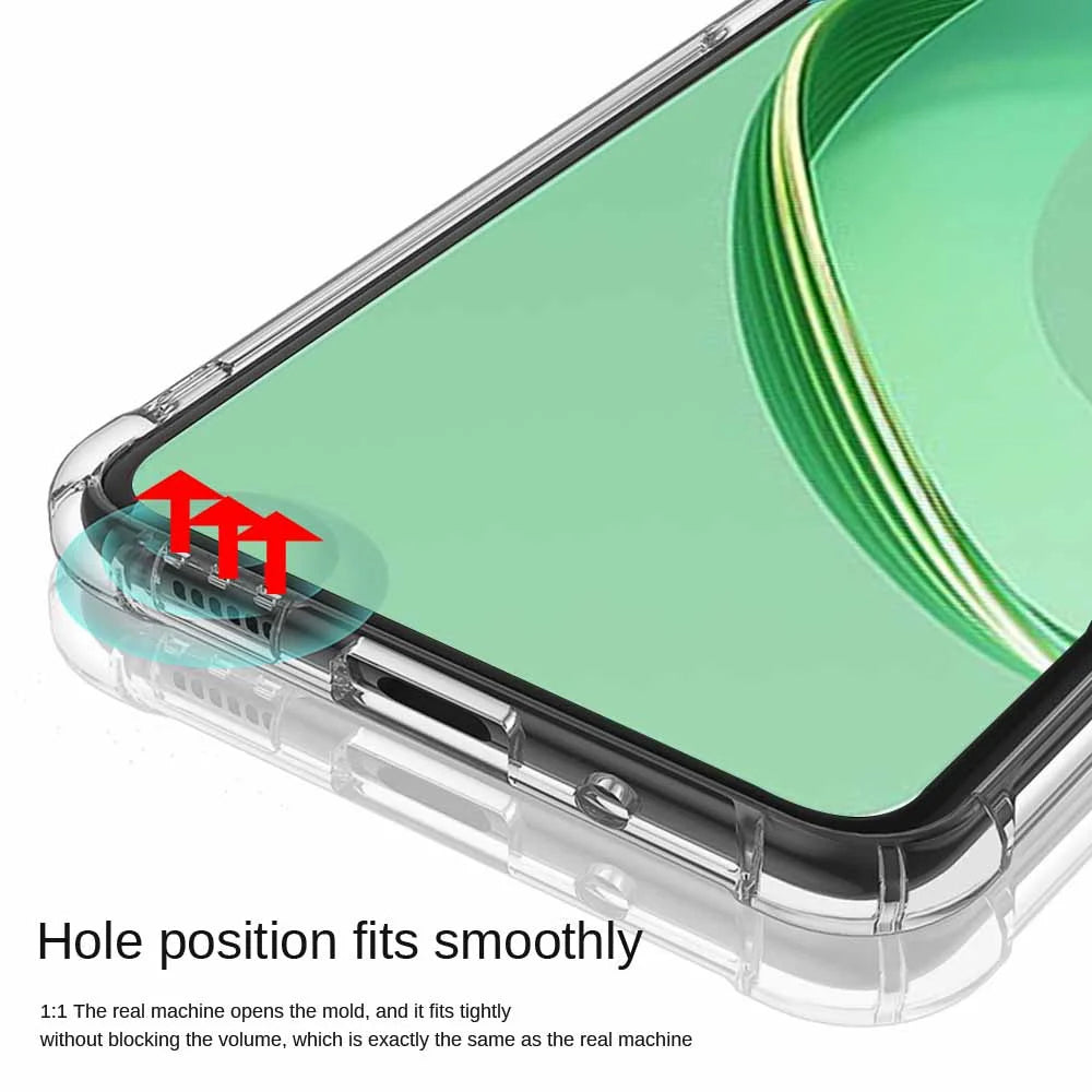 Калъф за Huawei nova 11 SE / nova 12 SE, Techsuit, противоударен прозрачен, прозрачен