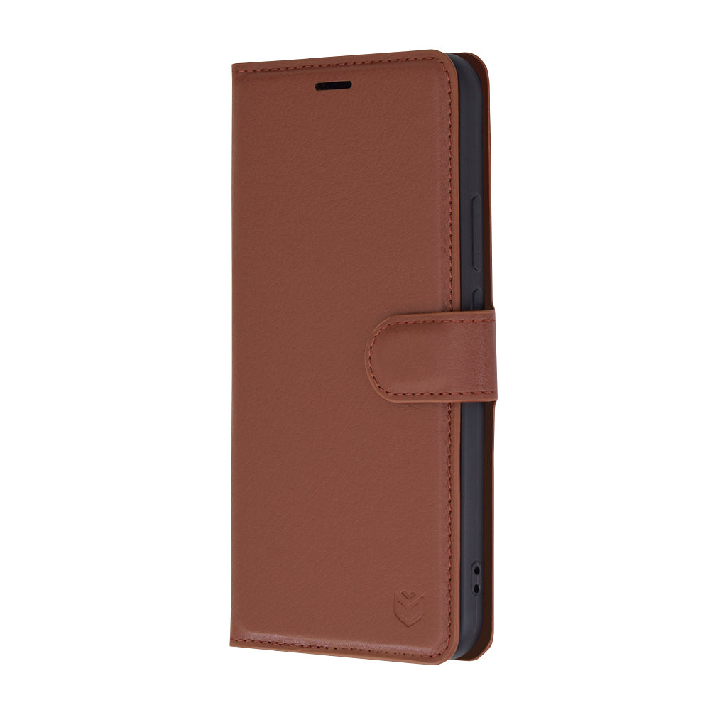 Калъф за Huawei nova 12s / nova 11, Techsuit, Leather Folio, Кафяв