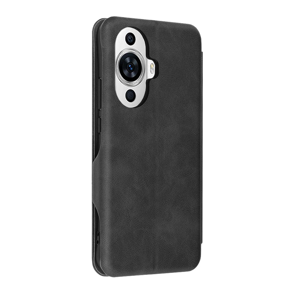 Калъф за Huawei nova 12s / nova 11, Techsuit, Safe Wallet Plus, Черен