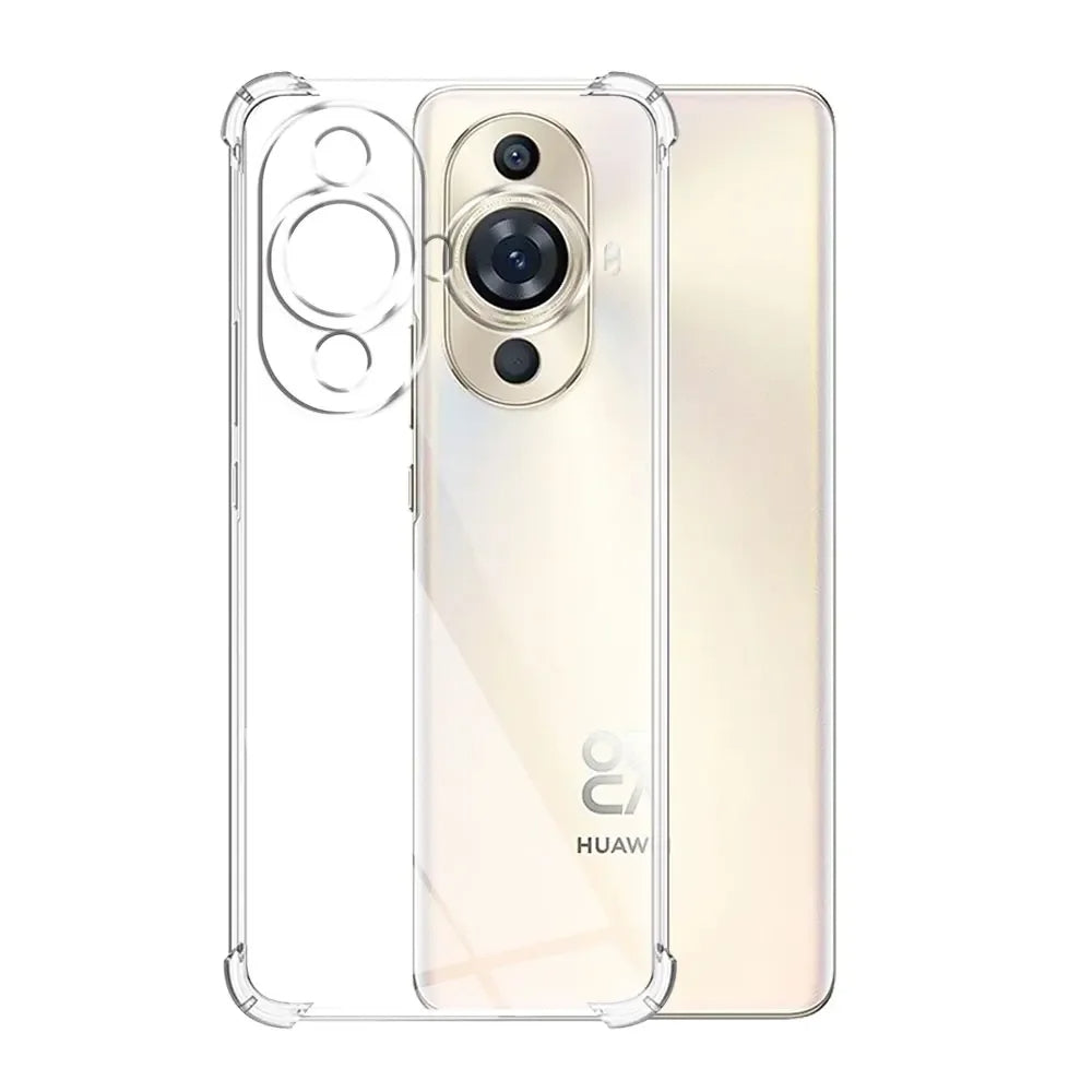Калъф за Huawei nova 12s / nova 11, Techsuit, противоударен прозрачен, прозрачен