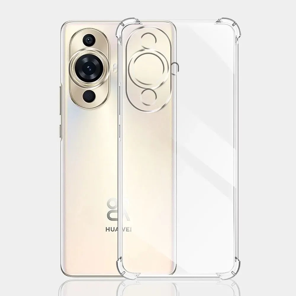 Калъф за Huawei nova 12s / nova 11, Techsuit, противоударен прозрачен, прозрачен