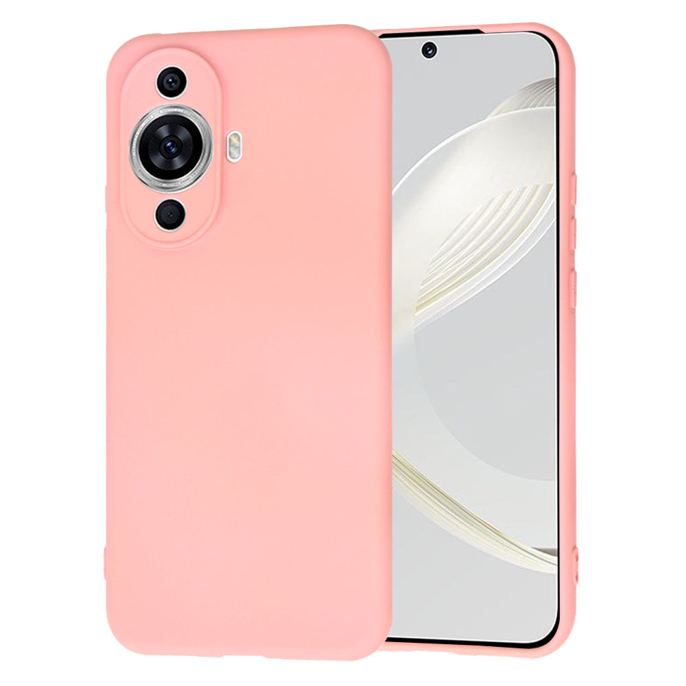 Калъф за Huawei nova 12s / nova 11, Techsuit, SoftFlex, Светлорозов