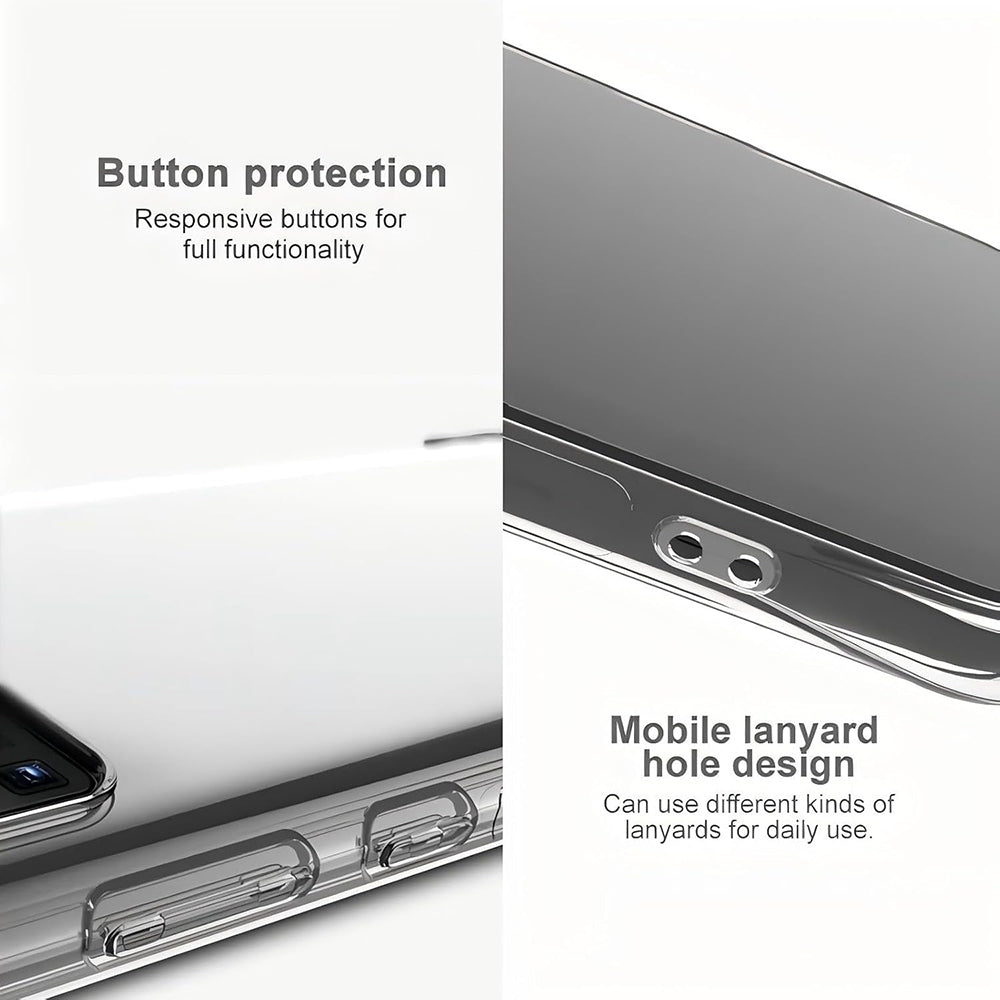 Калъф за Huawei nova 13 Pro, Techsuit, противоударен прозрачен, прозрачен