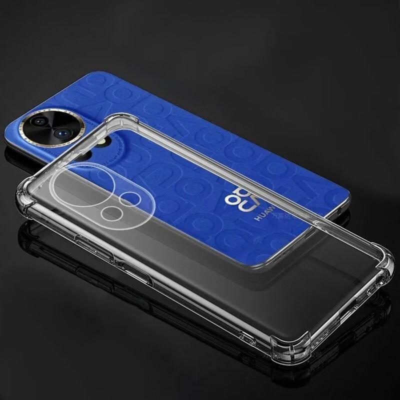 Калъф за Huawei nova 13, Techsuit, противоударен прозрачен, прозрачен