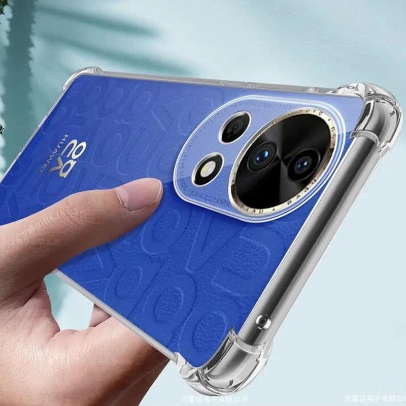 Калъф за Huawei nova 13, Techsuit, противоударен прозрачен, прозрачен