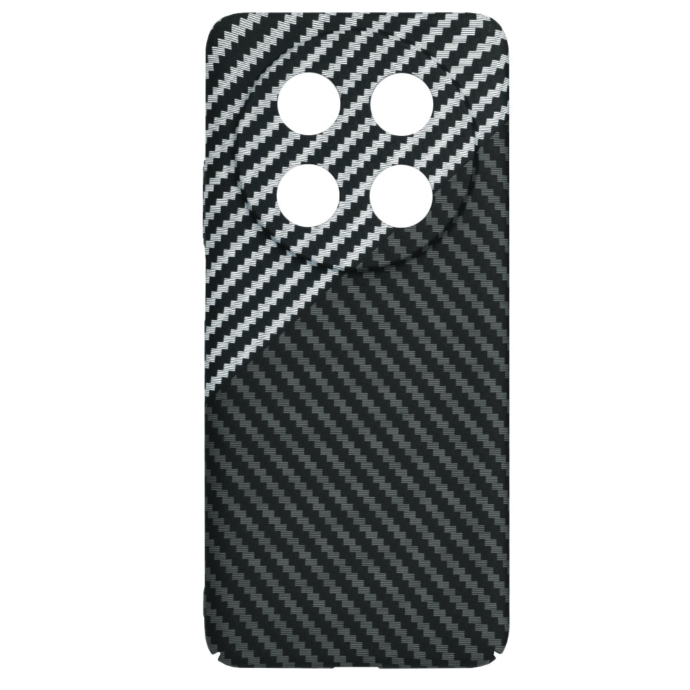 Калъф за Huawei nova 13i / nova 12i, Techsuit, Carbonite FiberShell, Черно Сиво