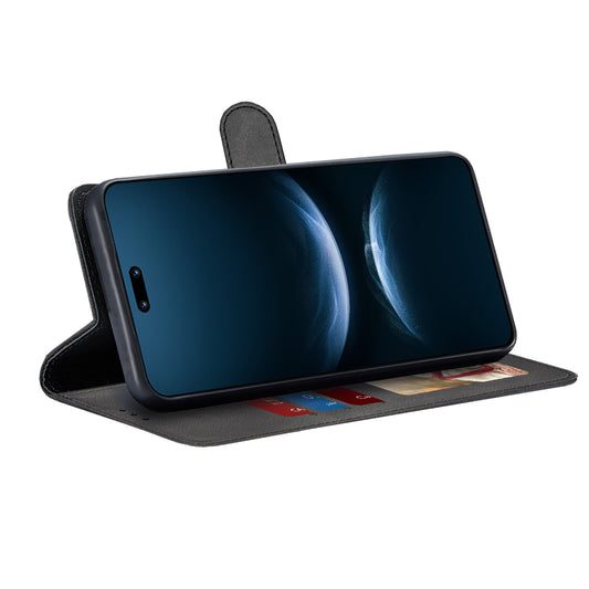 Калъф за Huawei nova 14 Pro, Techsuit, Diary Book, Черен