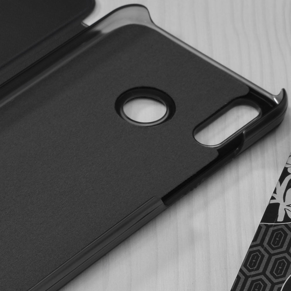 Калъф за Huawei P20 Lite, Techsuit, eFold, Черен