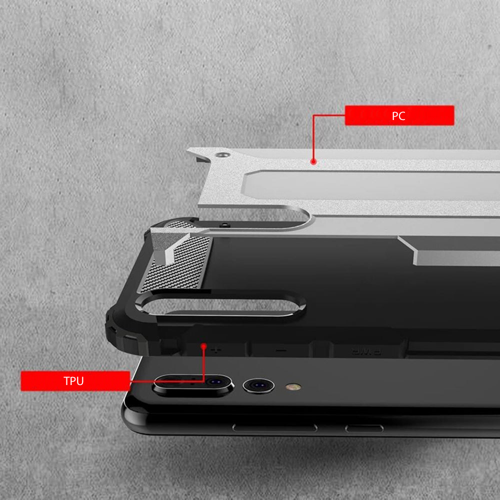 Калъф за Huawei P20 Pro, Techsuit, Hybrid Armor, Черен