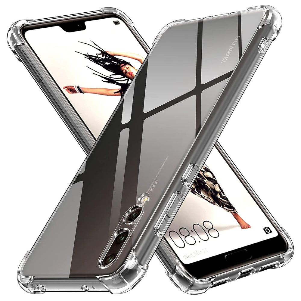 Калъф за Huawei P20 Pro, Techsuit, Shockproof Clear, Прозрачен