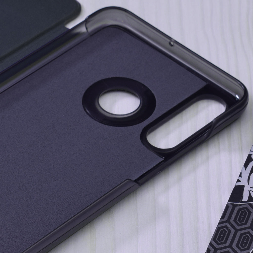 Калъф за Huawei P30 lite New Edition / P30 lite, Techsuit, eFold, Тъмносин