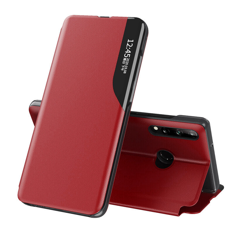 Калъф за Huawei P30 lite New Edition / P30 lite, Techsuit, eFold, Червен