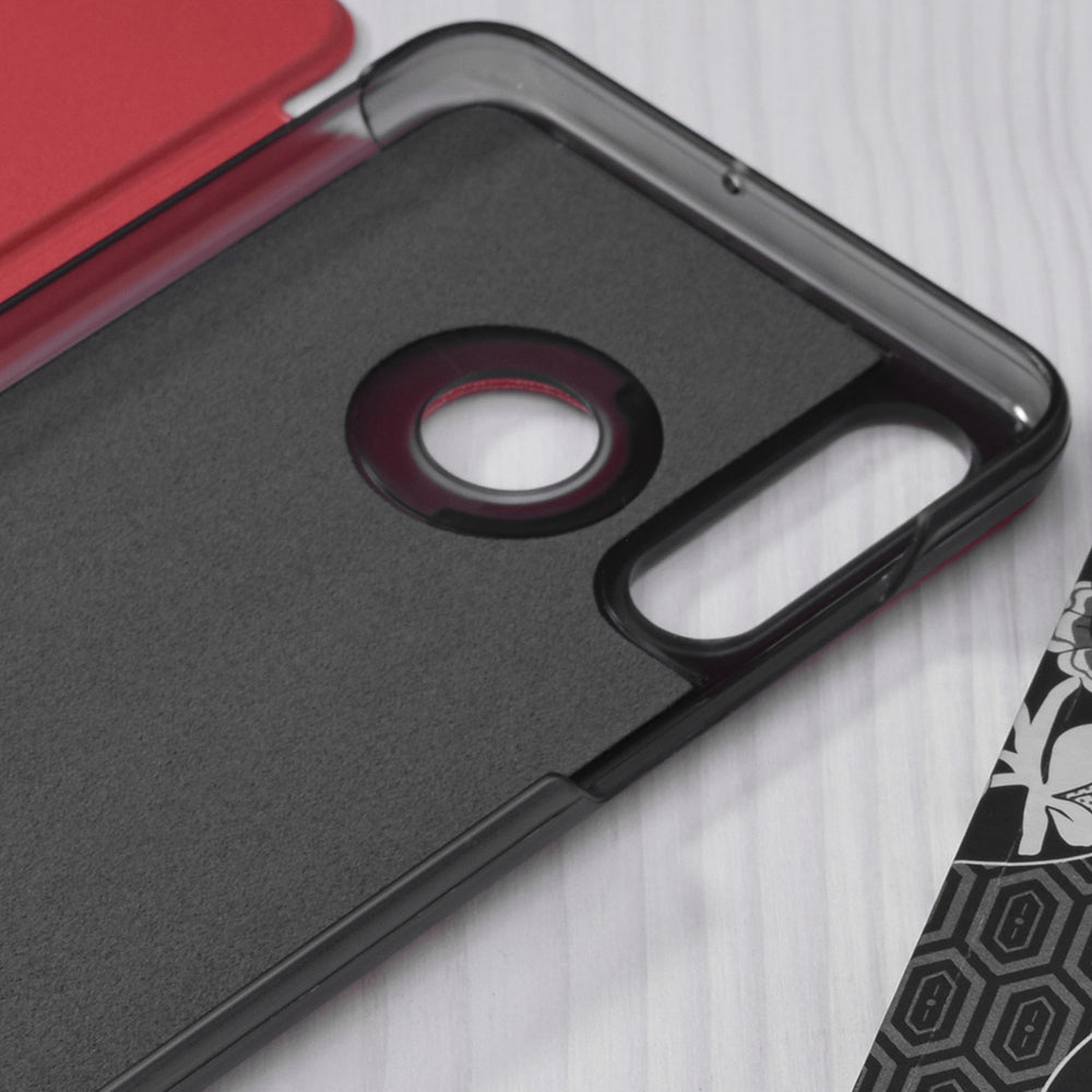 Калъф за Huawei P30 lite New Edition / P30 lite, Techsuit, eFold, Червен