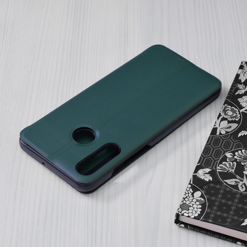 Калъф за Huawei P30 lite New Edition / P30 lite, Techsuit, eFold, Зелен
