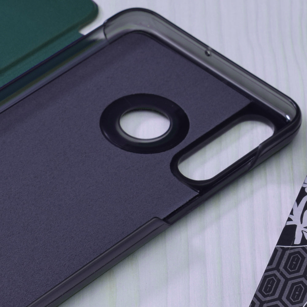 Калъф за Huawei P30 lite New Edition / P30 lite, Techsuit, eFold, Зелен