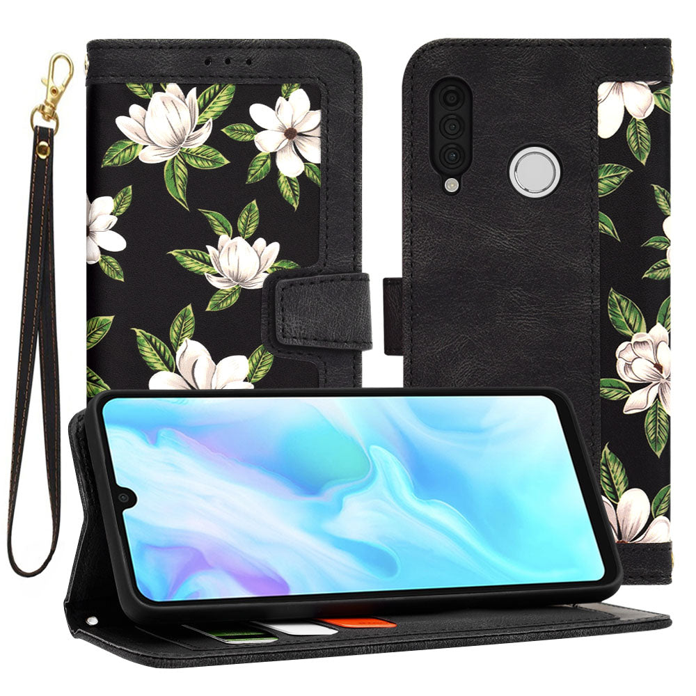 Калъф за Huawei P30 lite New Edition / P30 lite, Techsuit, FlipCraft, Черен