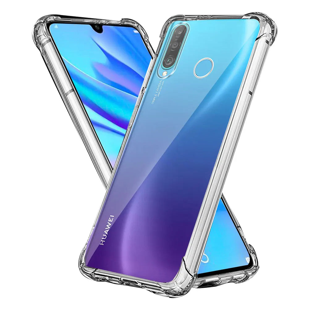 Калъф за Huawei P30 lite New Edition / P30 lite, Techsuit, противоударен прозрачен, прозрачен