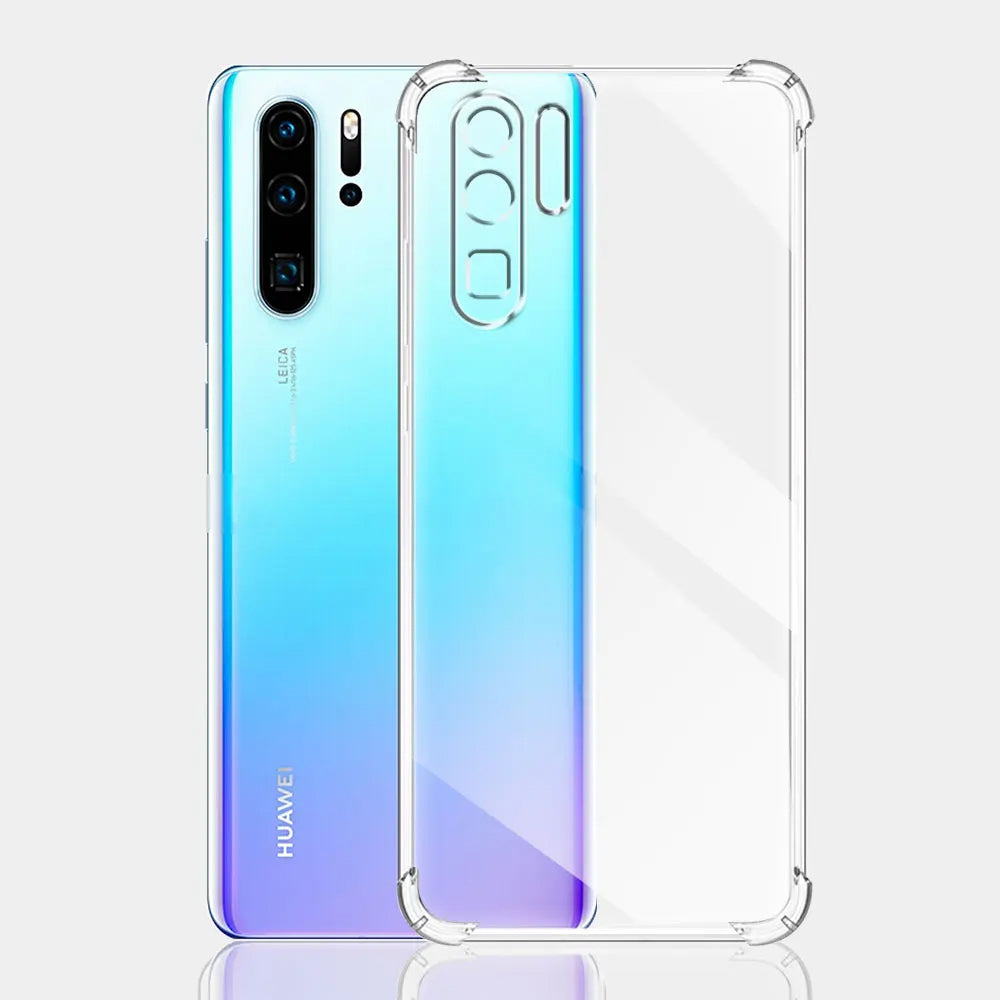 Калъф за Huawei P30 Pro New Edition / P30 Pro, Techsuit, противоударен прозрачен, прозрачен