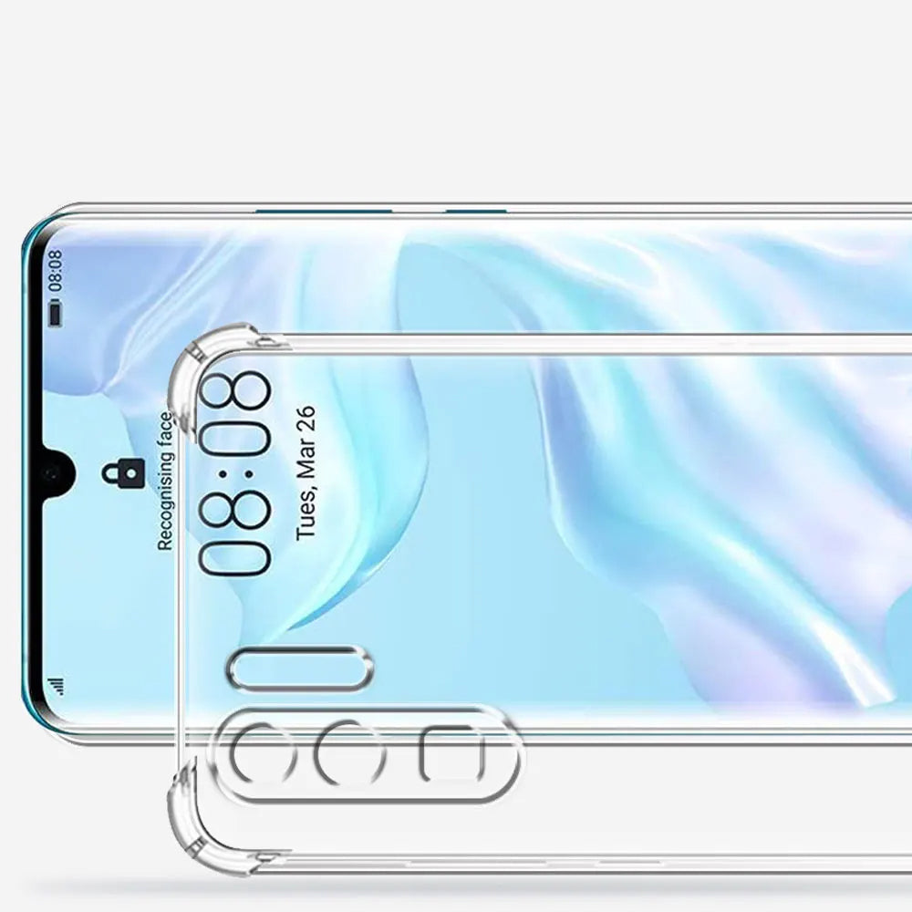 Калъф за Huawei P30 Pro New Edition / P30 Pro, Techsuit, противоударен прозрачен, прозрачен