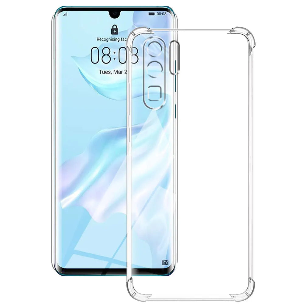 Калъф за Huawei P30 Pro New Edition / P30 Pro, Techsuit, противоударен прозрачен, прозрачен