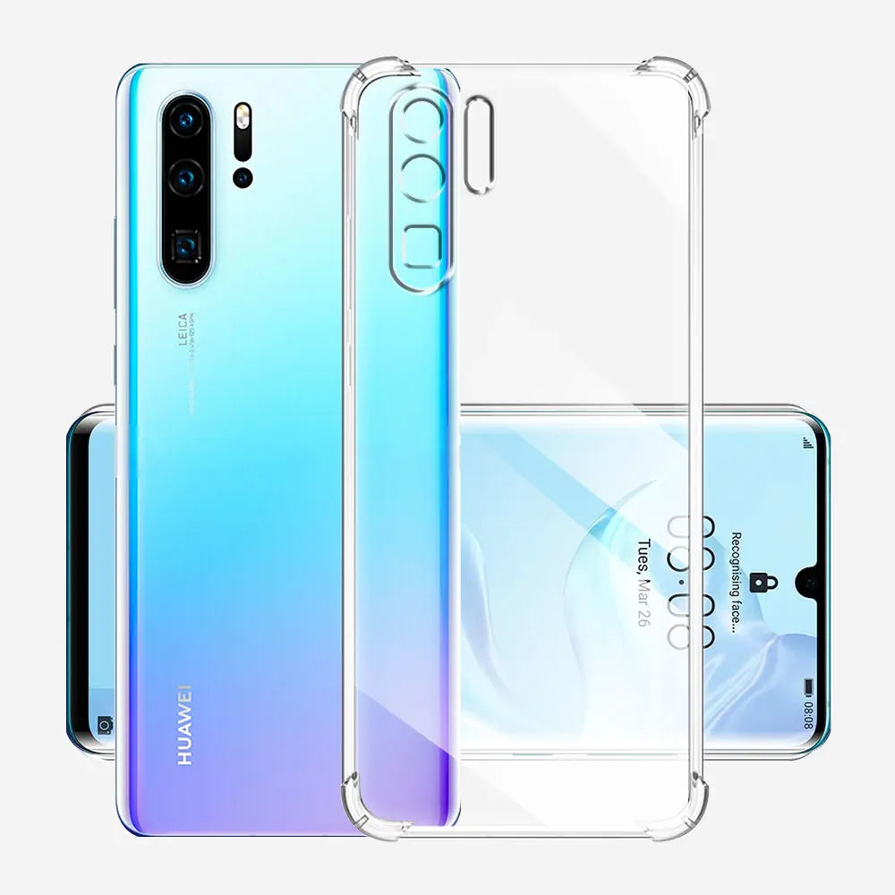 Калъф за Huawei P30 Pro New Edition / P30 Pro, Techsuit, противоударен прозрачен, прозрачен