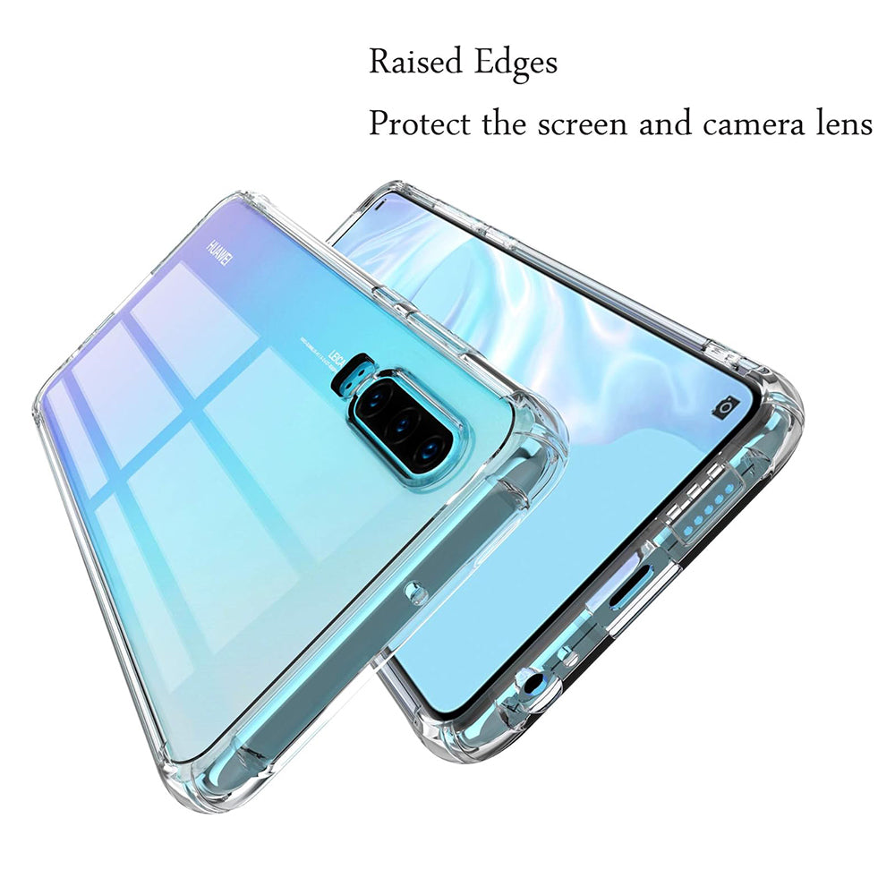 Калъф за Huawei P30, Techsuit, противоударен прозрачен, прозрачен